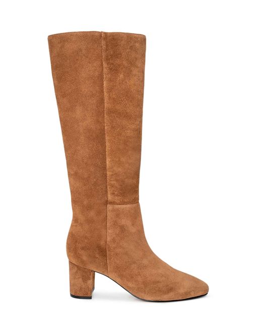 L'Agence Brown Eugenie Block-Heel Boot