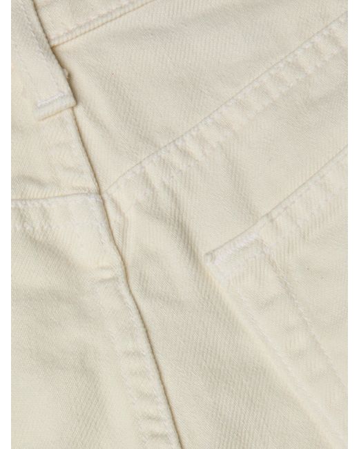 L'Agence White Clark Distressed Jean Short