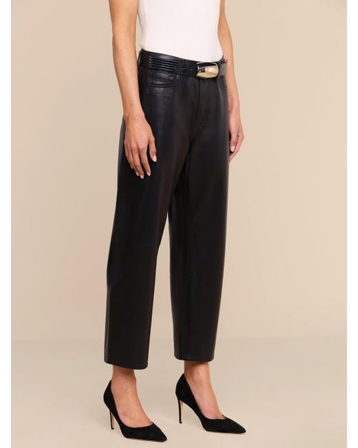 L'Agence Multicolor Mallis Coated Bow-Leg Jean