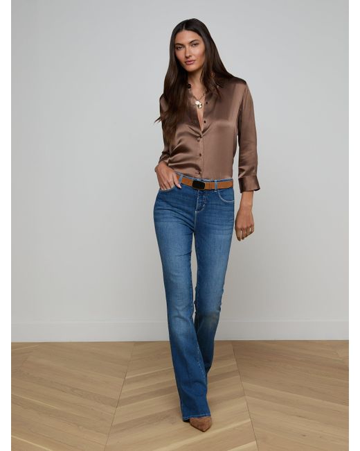 L'Agence Blue Selma Bootcut Jean