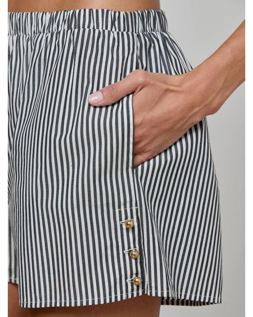 L'Agence Gray Amiya Cover-Up Short