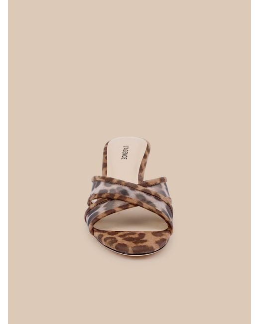 L'Agence Natural Padua Mesh Sandal