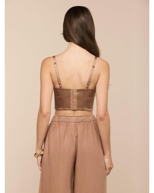 L'Agence Natural Nysa Bustier Top