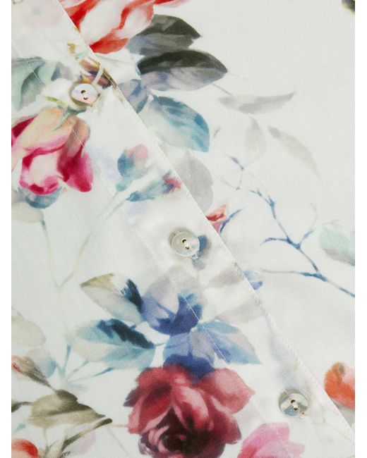 L'Agence White 'Agence Camille Blouse Top