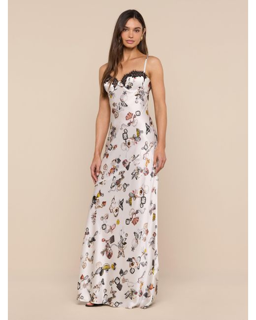 L'Agence Natural Sayla Silk Gown