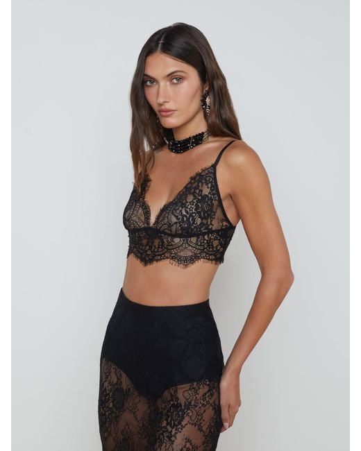 L'Agence Multicolor Aislin Lace Bralette