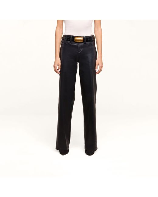 L'Agence Green Petite Scottie Coated Jean