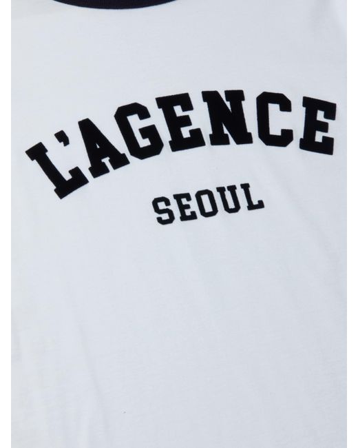 L'Agence Natural Tommie Crewneck T-Shirt