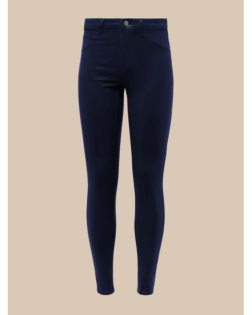 L'Agence Blue Marguerite Coated Jean