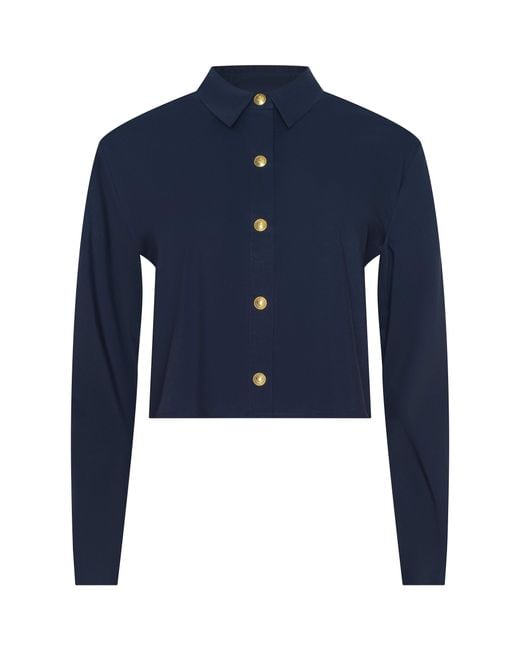 Chemise Cosette, Bleu Nuit L'Agence en coloris Blue