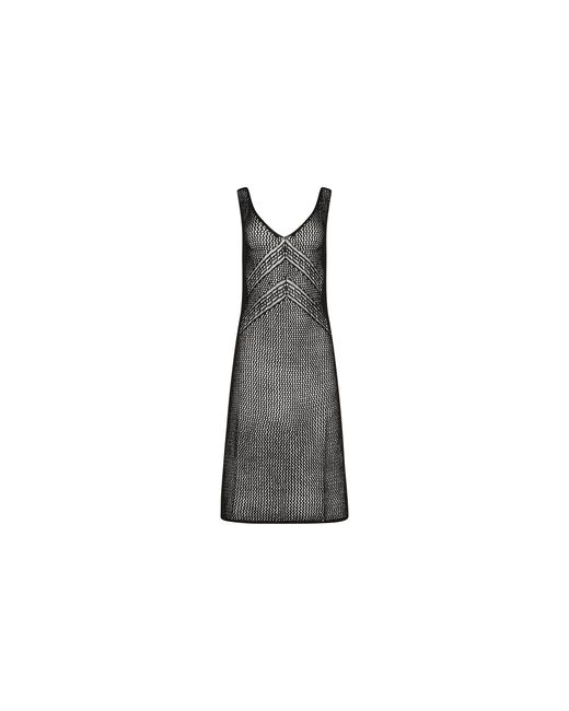 L'Agence Natural Pallas Crochet Cover-Up Dress