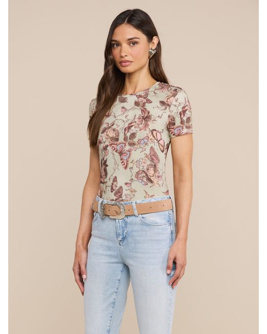 L'Agence Multicolor Ressi Fitted T-Shirt
