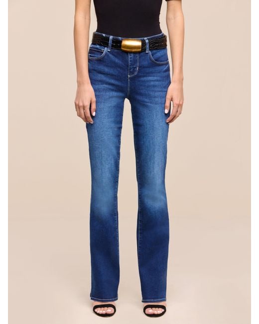 L'Agence Blue Petite Selma Bootcut Jean
