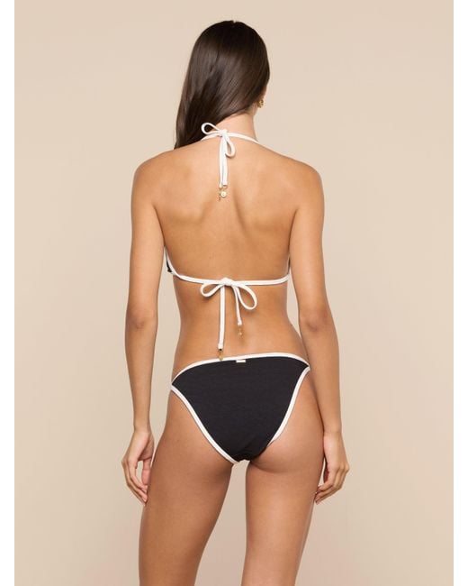 L'Agence Natural String Bikini Bottom