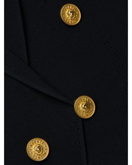 Blazer En Maille Court Elio, Noir/Doré L'Agence en coloris Multicolor