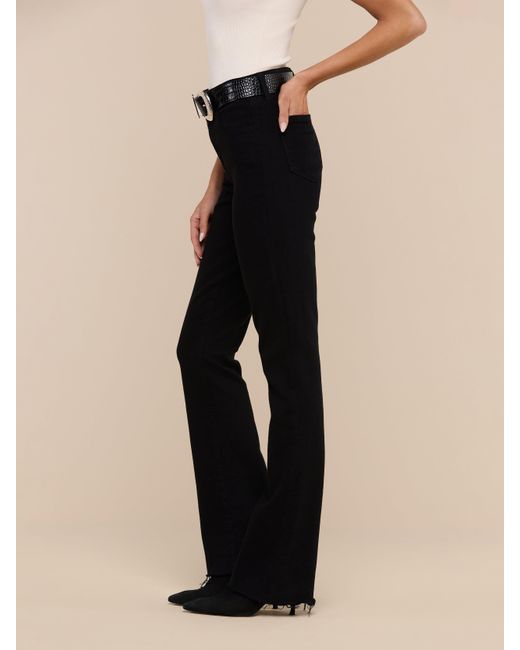 L'Agence White Ruth Straight-leg Jean