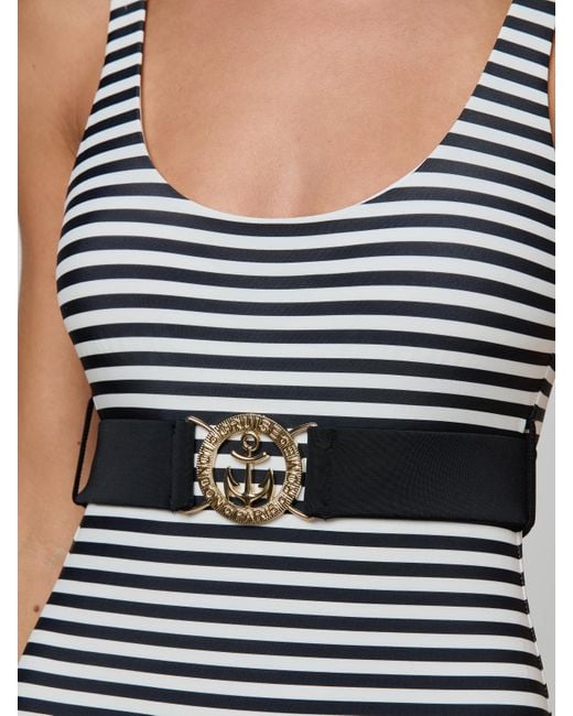 L'Agence Blue 'Agence Mila One-Piece Swimsuit