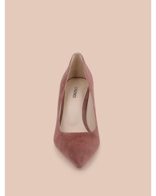 L'Agence Natural Maelle Suede Pump