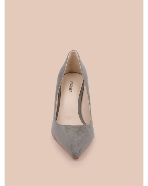 L'Agence Natural Maelle Suede Pump