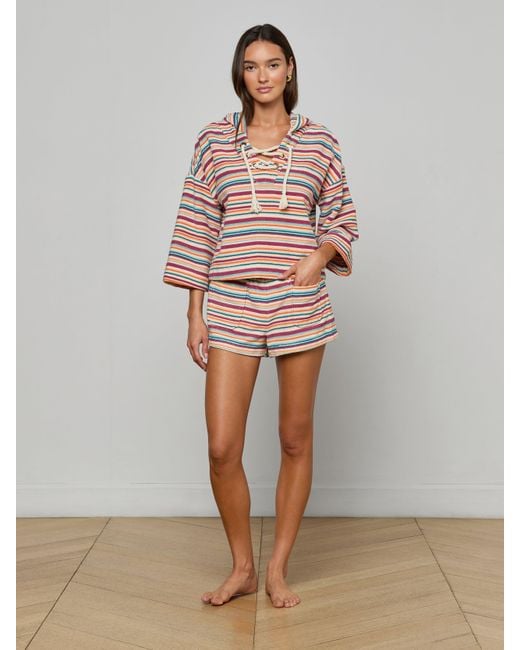 L'Agence Multicolor Lee Cover-Up Poncho