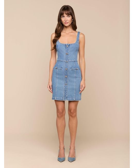 L'Agence Blue Vynna Dress