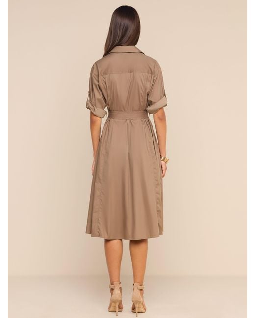 L'Agence Natural Callen Shirt Dress