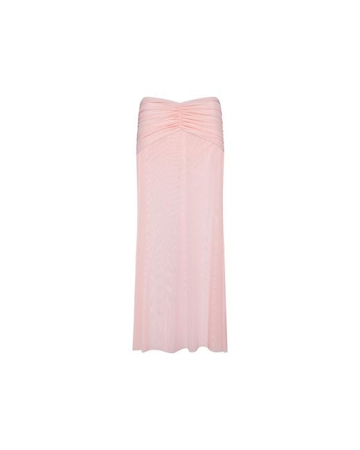 L'Agence Natural Mahe Mesh Cover-Up Skirt
