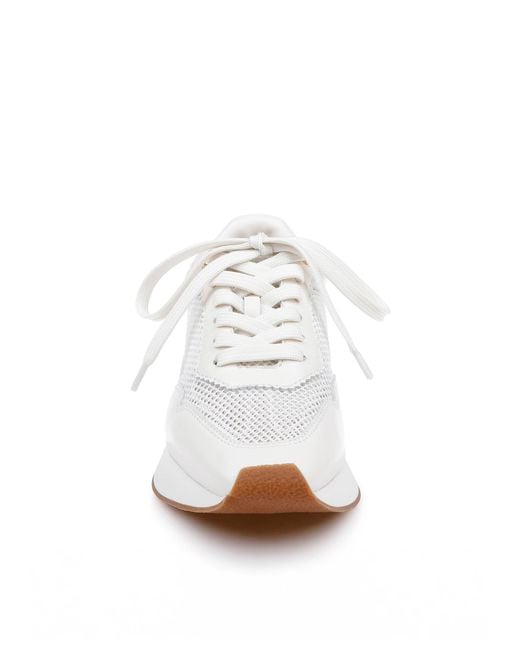 L'Agence White Deepa Platform Sneaker