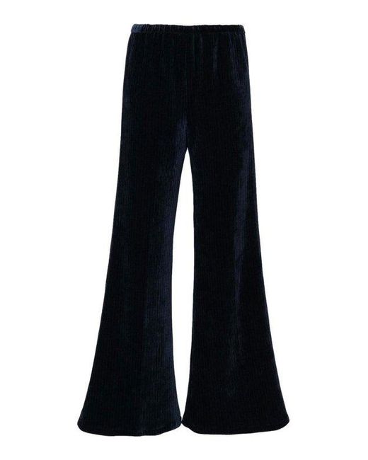 Forte Forte Black Ribbed Trousers