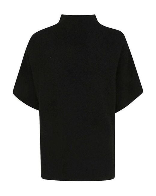 Liviana Conti Black Round Neck