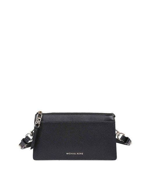 Michael kors purse white and black hotsell