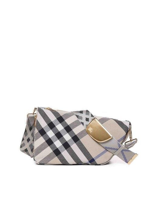 Burberry White Body Bag