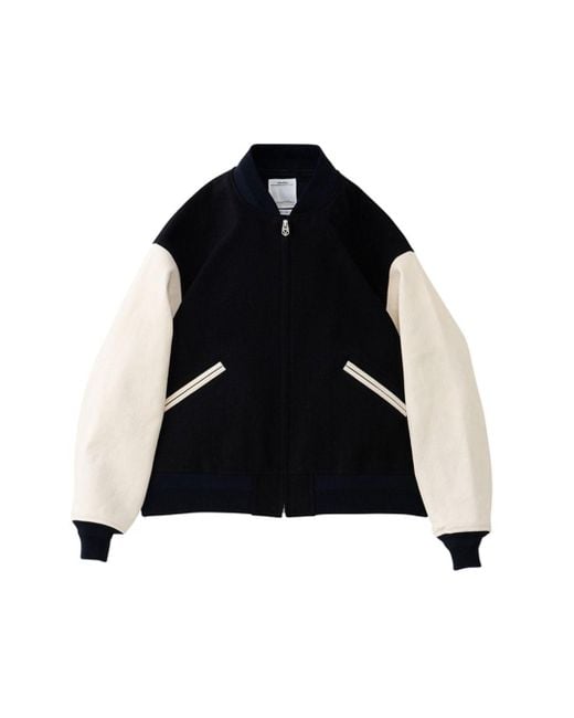 Visvim Black Vsvm Varsity Jacket for men