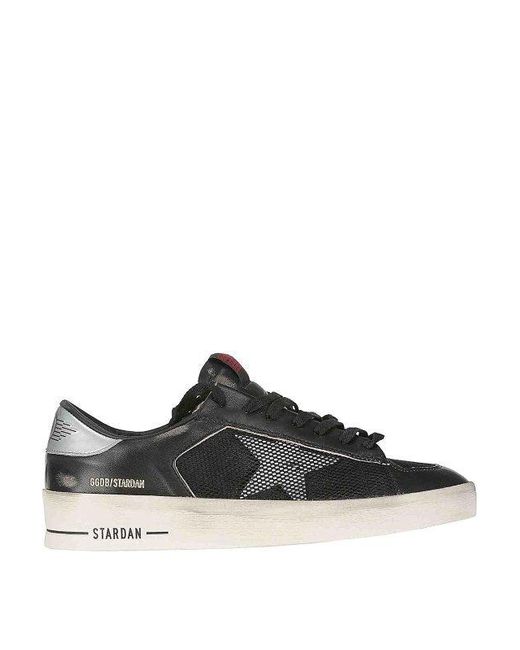 Golden Goose Deluxe Brand Black Trainers for men