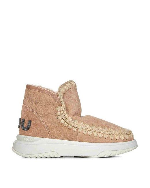 Mou Boots in Natural Lyst UK