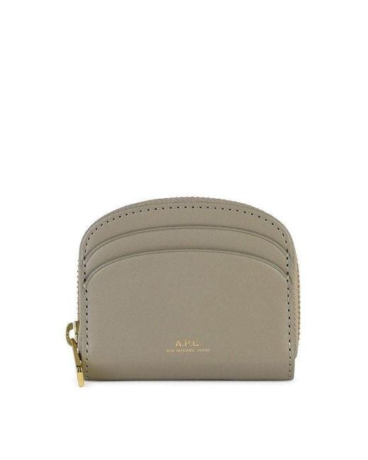 A.P.C. Gray Wallets & Purses