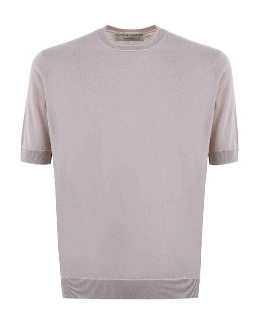 T-Shirt di FILIPPO DE LAURENTIIS in Gray da Uomo