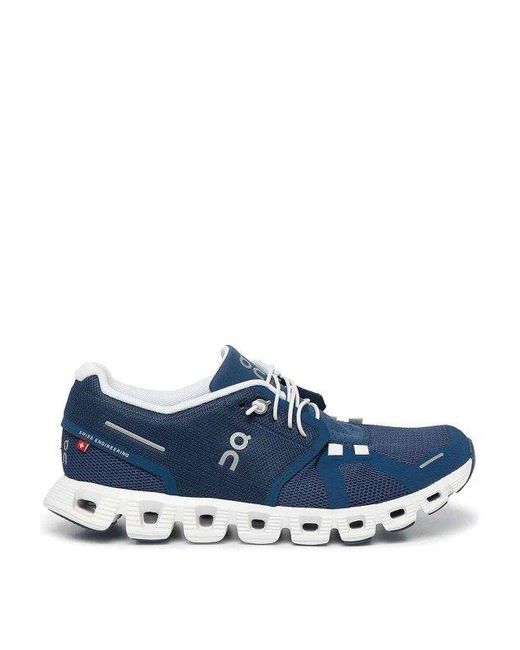 Sneakers Cloud 5 di On Shoes in Blue