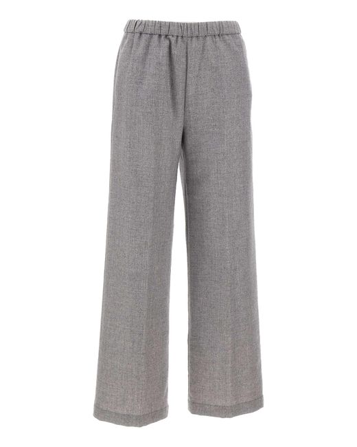 Aspesi Trousers in Gray | Lyst