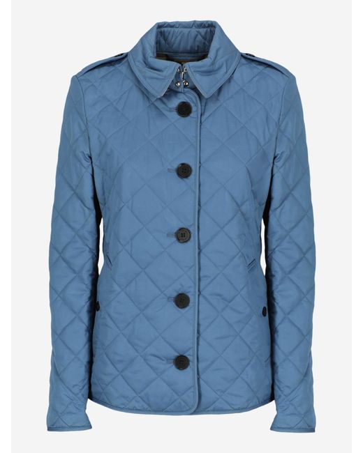 Burberry Blue Down Jacket