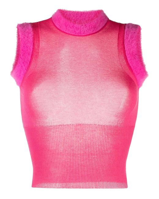 Jacquemus Tshirt And Top in Pink Lyst