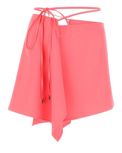 The Attico Pink Skirt