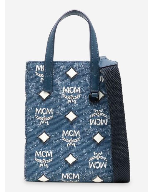 MCM Blue Bag