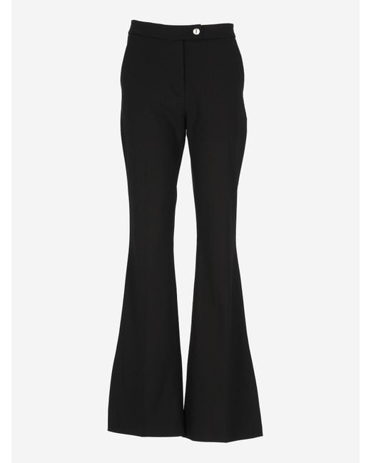 Tommy Hilfiger Trousers in Black | Lyst
