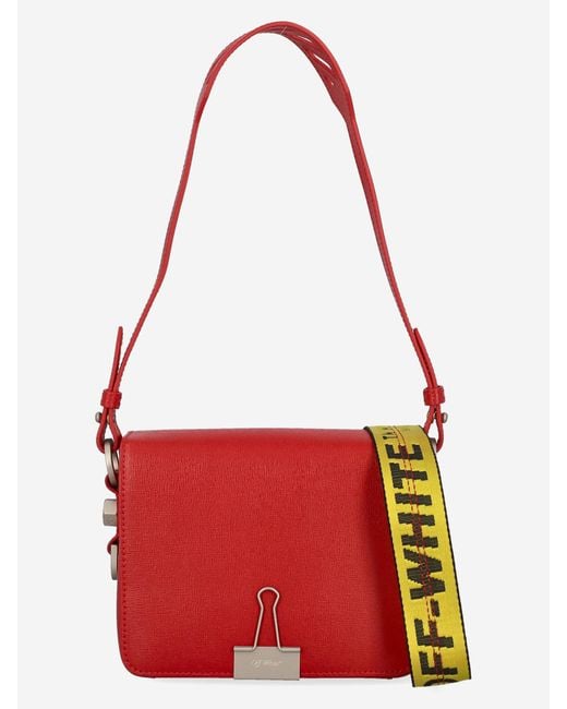 Off-White c/o Virgil Abloh Red Cross Body Bag