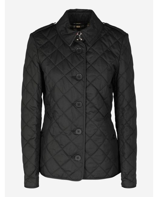 Burberry Down Jacket in Black Lyst