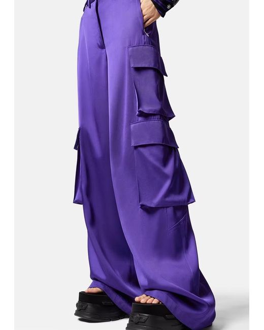 HOSBJERG PANTS  Trousers  purpleblueturquoise  Zalandocouk