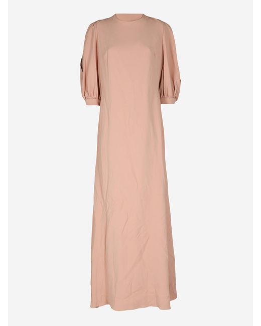 Elie Saab Pink Long Dress