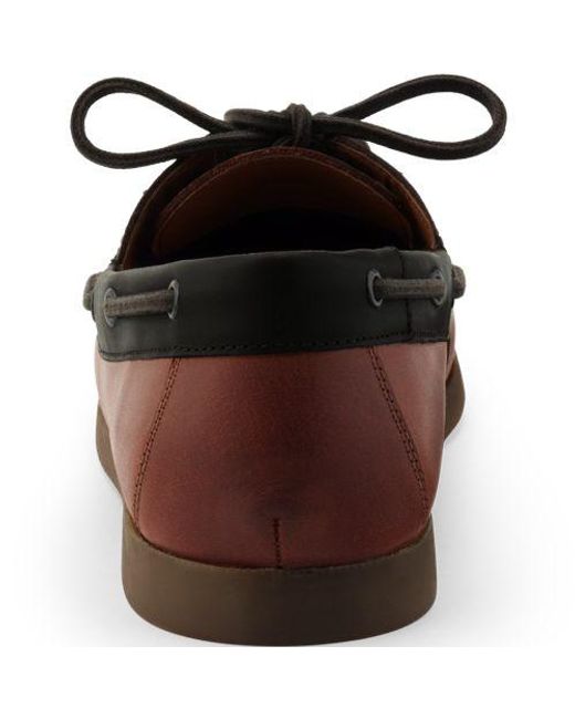 Lands' End Bootsschuhe Aus Leder, Herren, Größe Regular, Leder, By in Brown für Herren