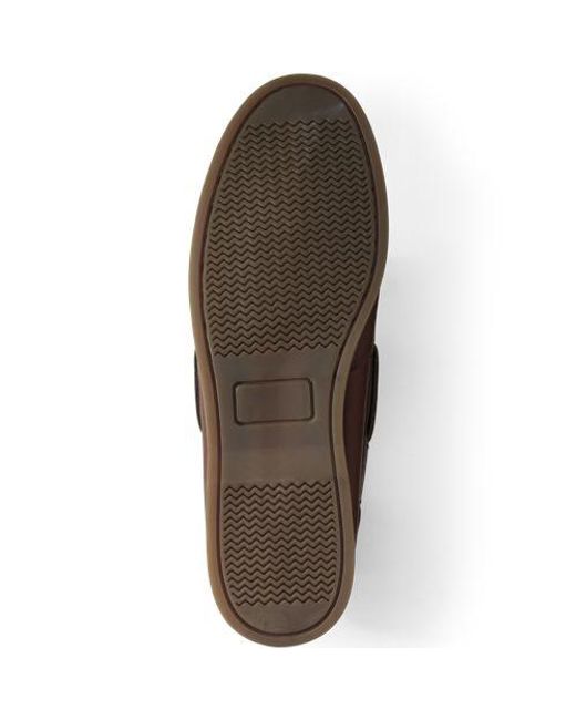 Lands' End Bootsschuhe Aus Leder, Herren, Größe Regular, Leder, By in Brown für Herren